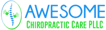 Awesome Chiropractic Care scrolling row logo.