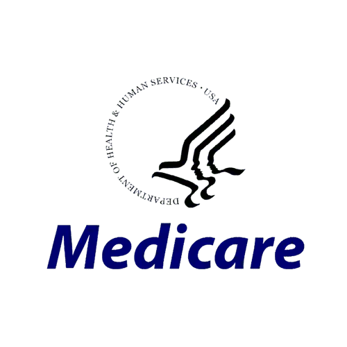 Blue Medicare logo.